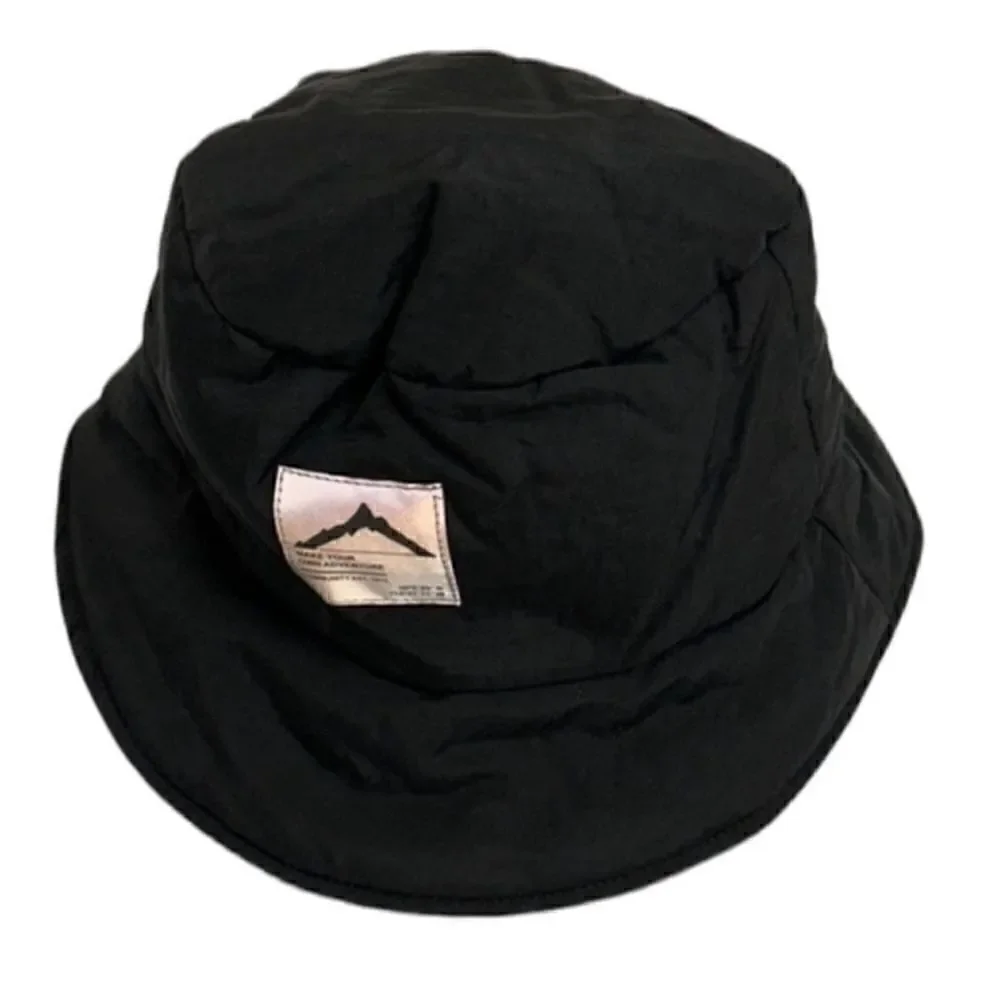Zara Kids Black Reflective Quilted Bucket Hat(10-14yrs)